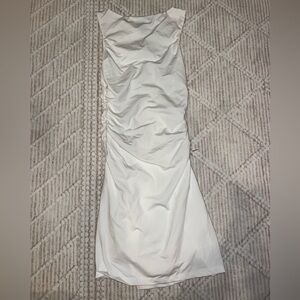 Princess Polly White Sleeveless Dress